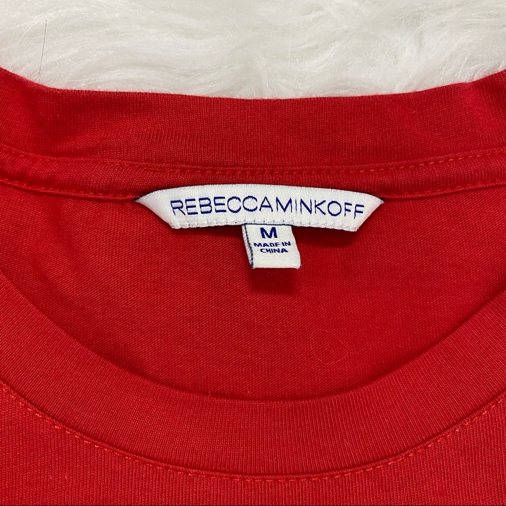 REBECCA MINKOFF Red Top - Picture 6 of 6